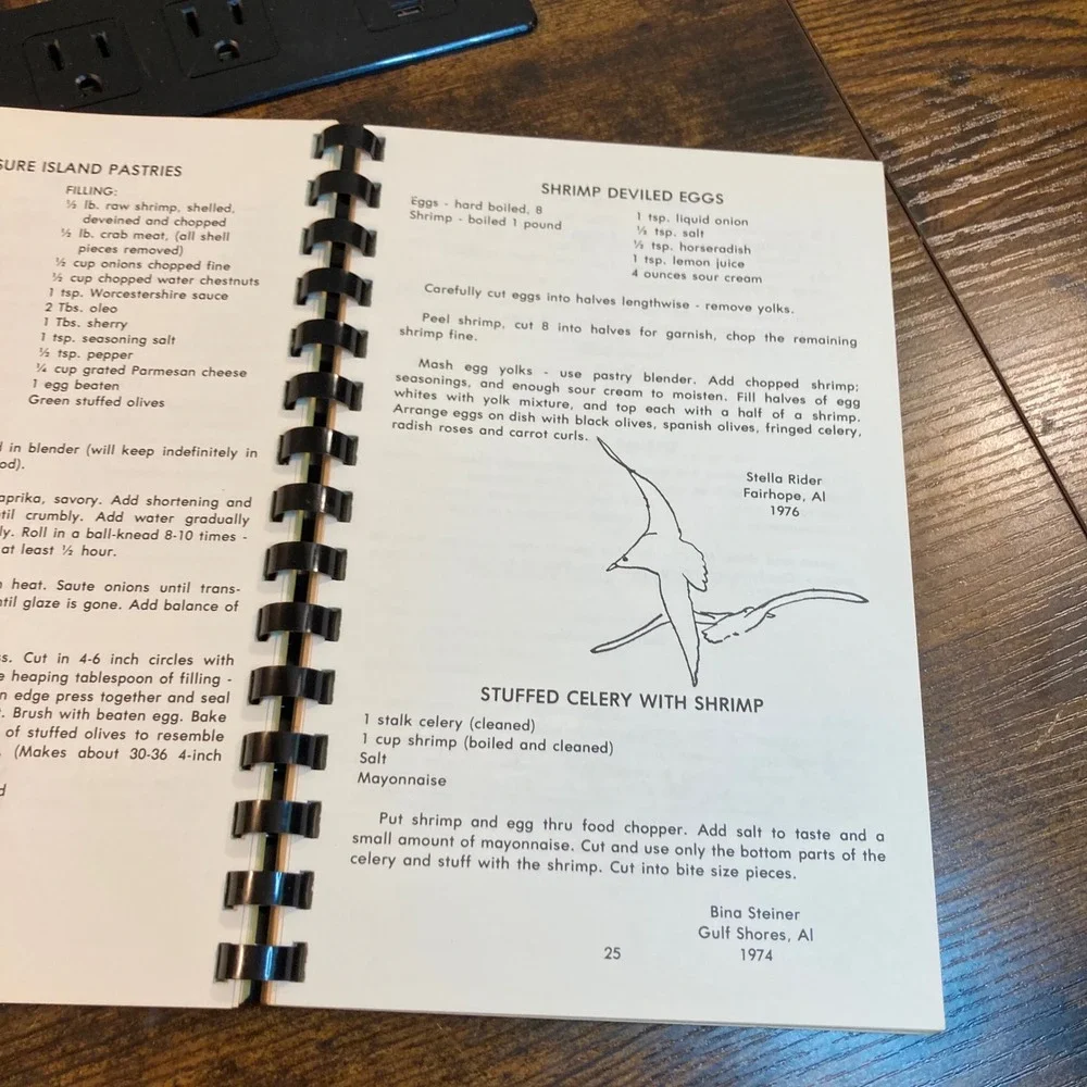 Festival of Seafood Cookbook Alabama Annual Shrimp Festival 1st Ed Vintage 1978